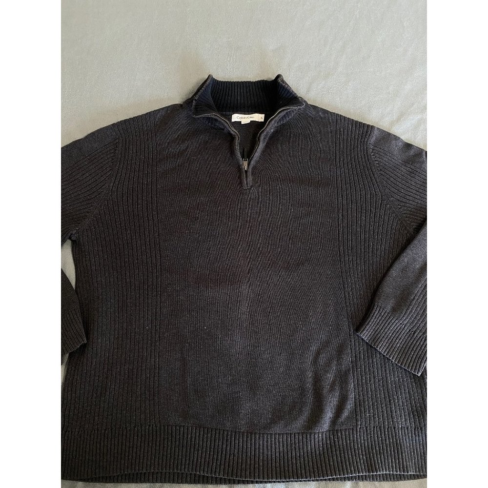Calvin Klein Men's Grey Sweater